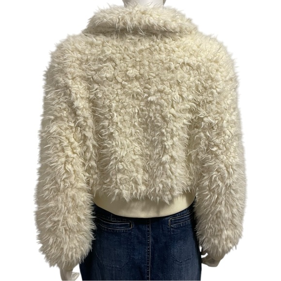 Aeropostale Faux Fur Bomber Jacket - Picture 3 of 4